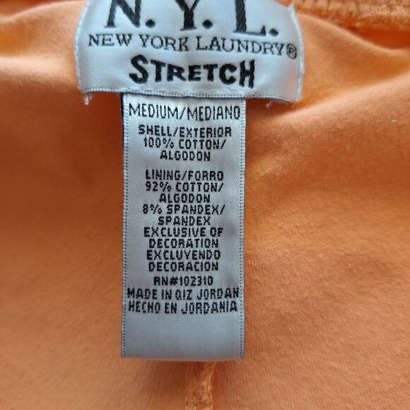 Vintage Pale-Peach Skort with Drawstring - Picture 5 of 6